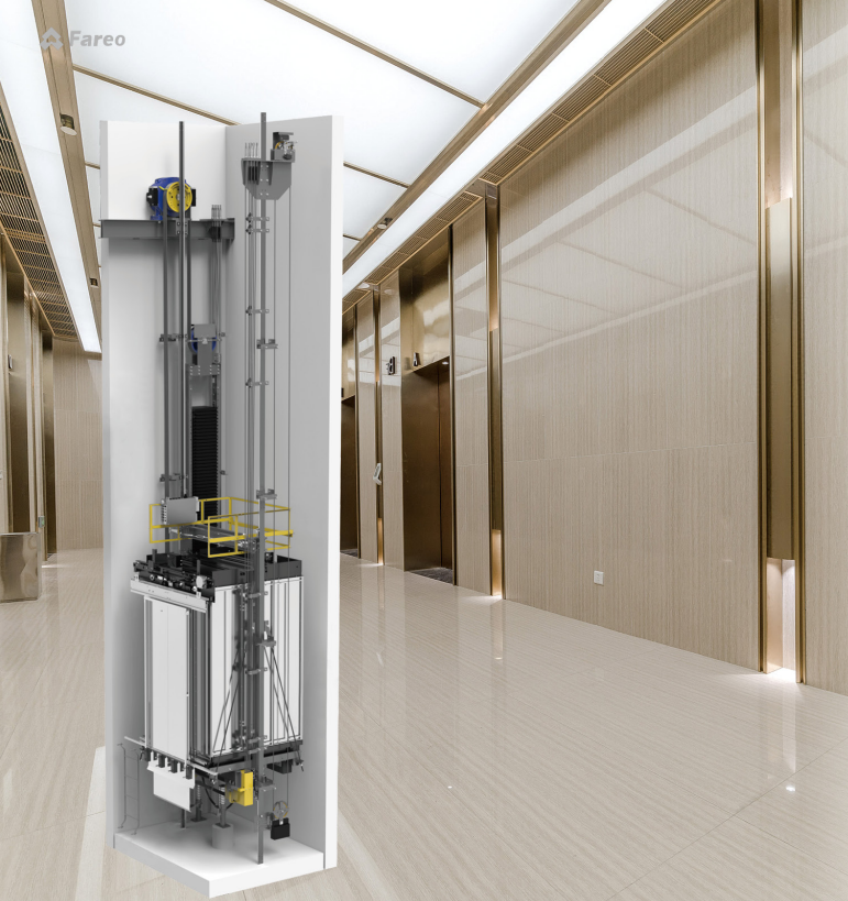 无机房旅客电梯