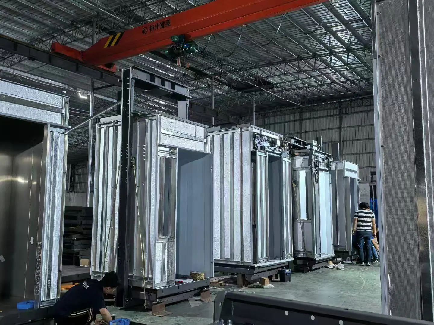 asiagame电梯出货试装置