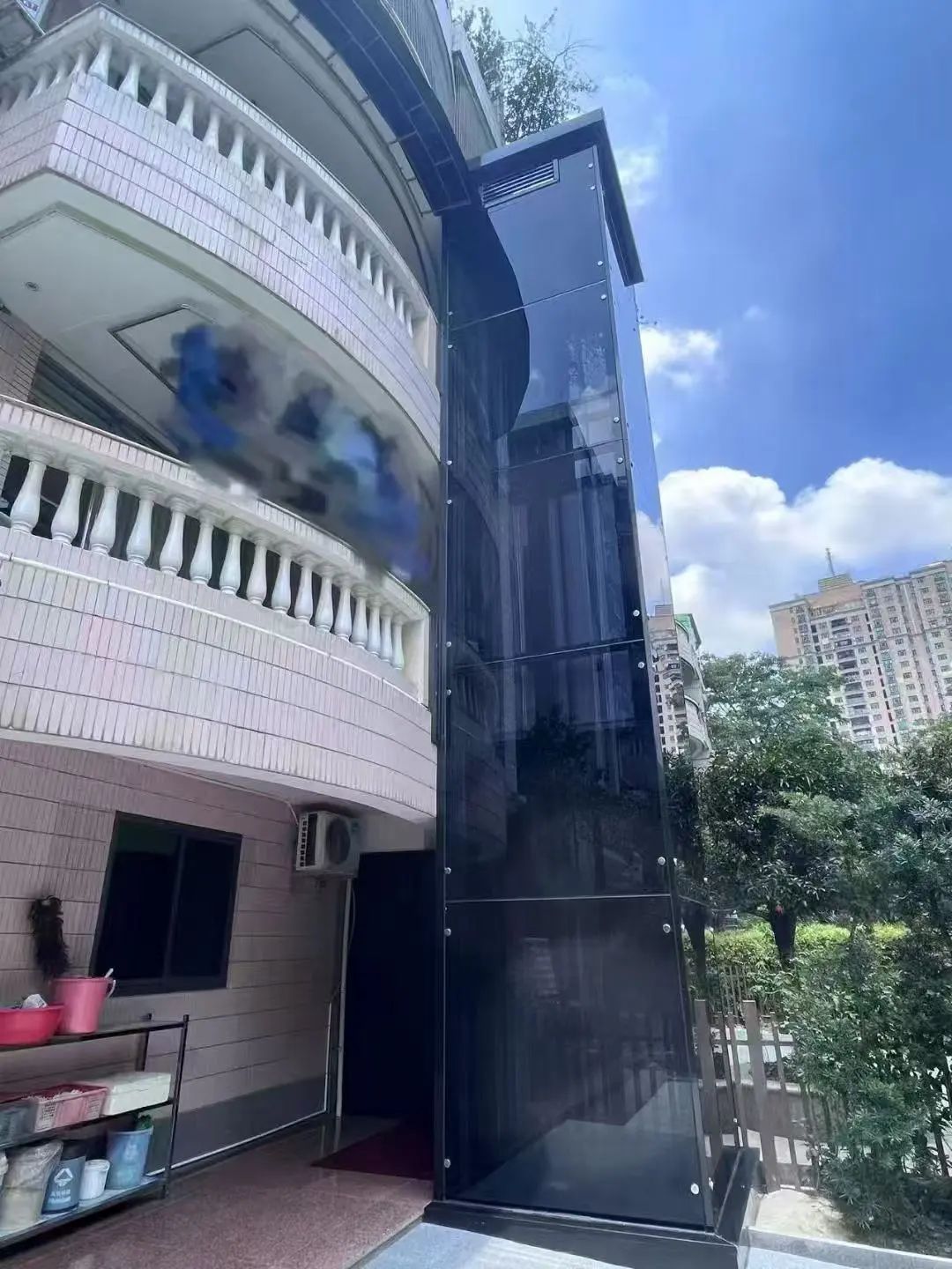 asiagame电梯私人定制室外旅行电梯项目